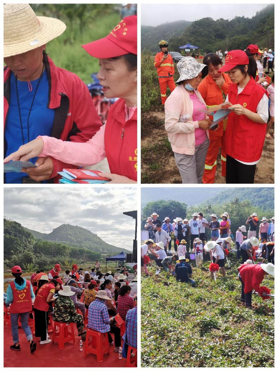 白沙農商銀行青年志愿者助力“三月三”活動順利開展 白沙農商銀行青年志愿者助力“三月三”活動順利開展