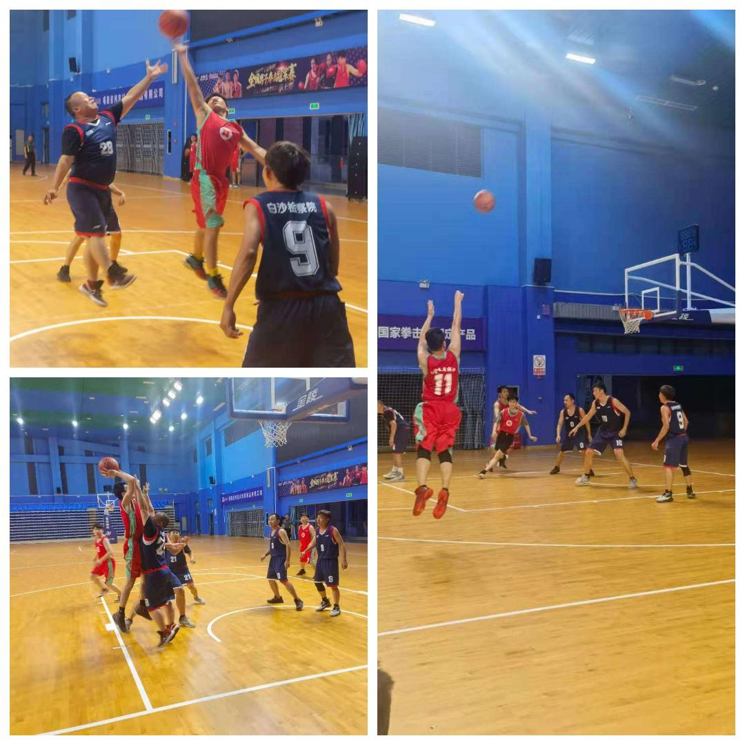 白沙農(nóng)商銀行聯(lián)合各單位開展“五四青年杯” 男子籃球聯(lián)誼賽