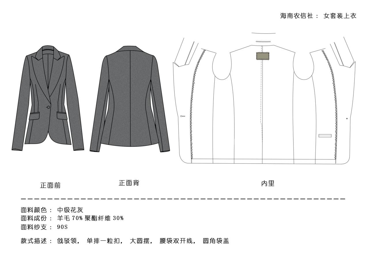 海南省農村信用社員工工作服設計方案評選結果公示 海南省農村信用社員工工作服設計方案評選結果公示