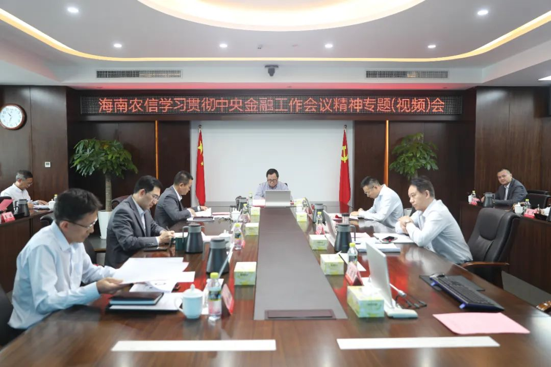 省聯(lián)社黨委召開學(xué)習(xí)貫徹中央金融工作會(huì)議精神專題（視頻）會(huì)