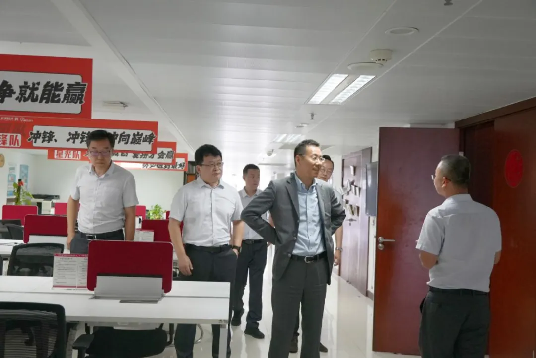 陳維到?？谥袑ｎ}調(diào)研網(wǎng)點建設規(guī)劃工作