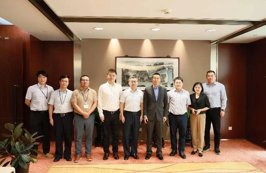 陳維帶隊拜訪申能股份有限公司