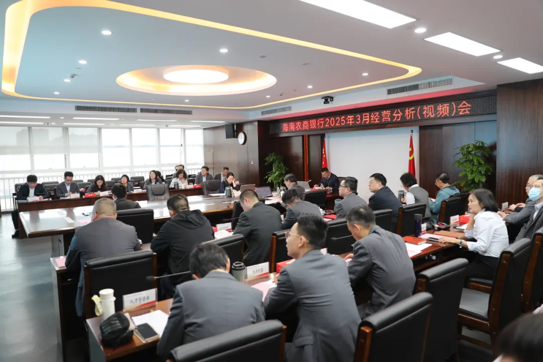 海南農(nóng)商銀行召開(kāi)3月經(jīng)營(yíng)分析（視頻）會(huì)議