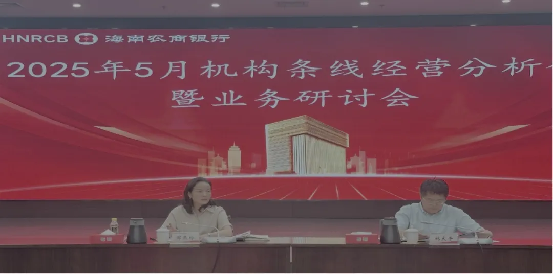 海南農(nóng)商銀行召開(kāi)機(jī)構(gòu)條線經(jīng)營(yíng)分析會(huì)暨業(yè)務(wù)研討會(huì)