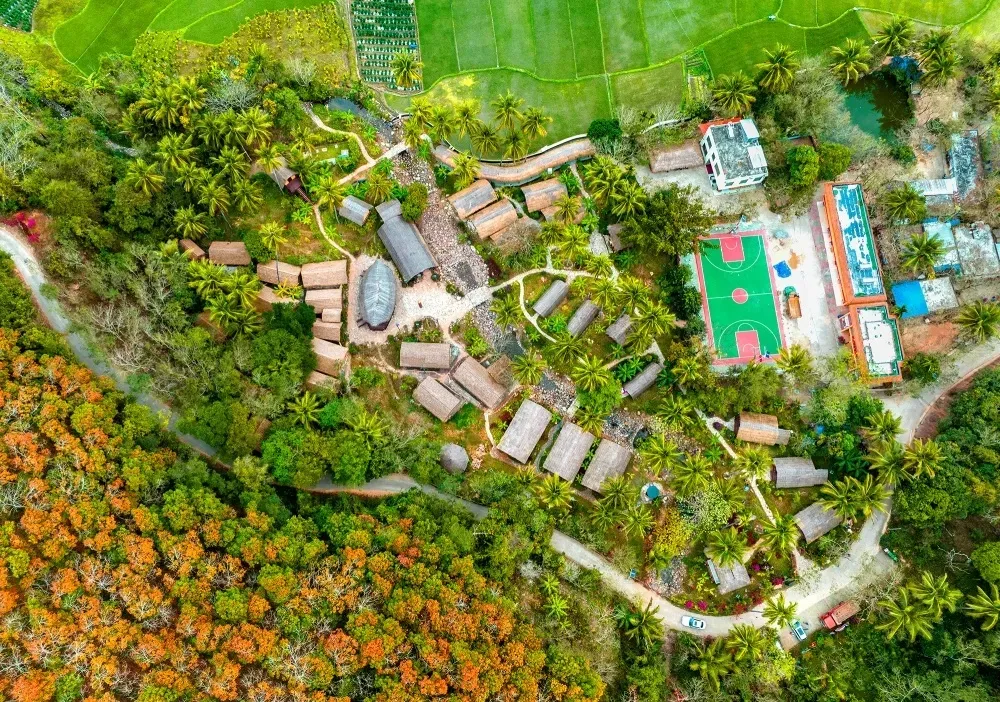 昌江支行助力洪水村文旅振興之路